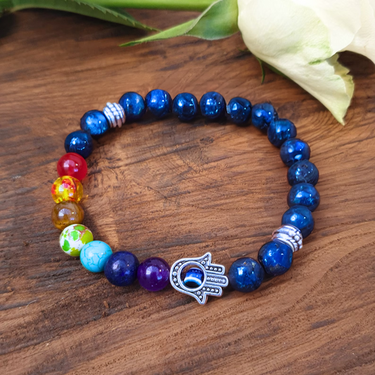 LAPIS 7 CHAKRA BRACELET