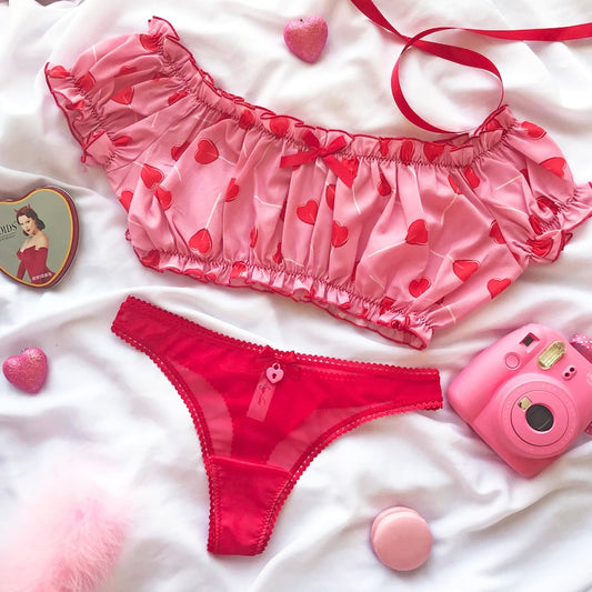 LOLLIPOP LOVE LINGERIE SET