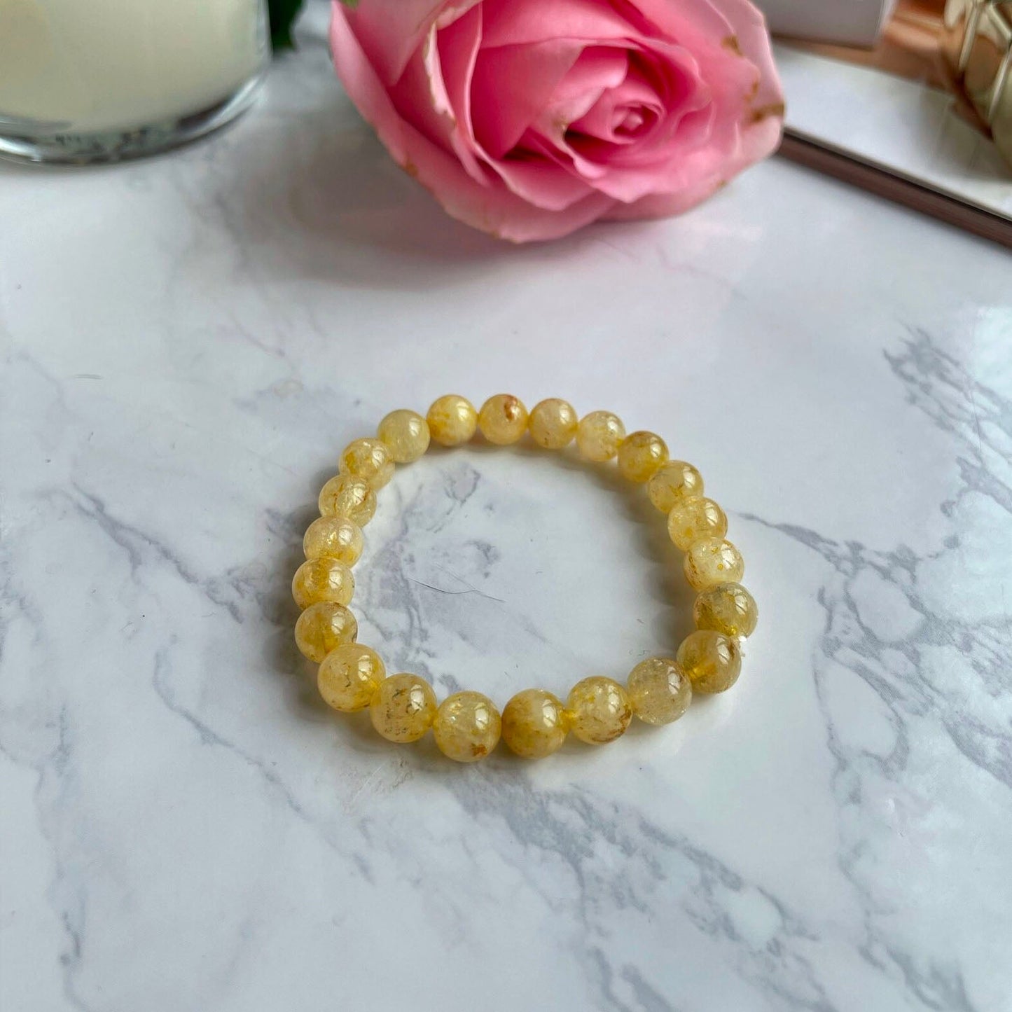 YELLOW CITRINE BRACELET