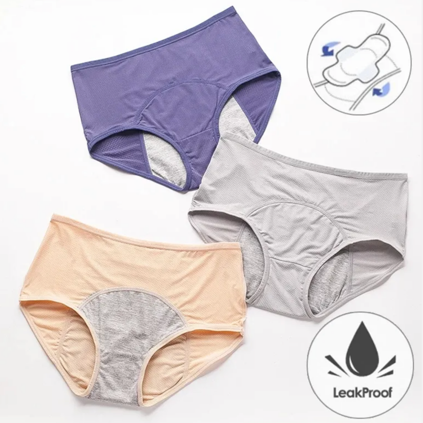 MESH BREATHABLE PERIOD PANTY